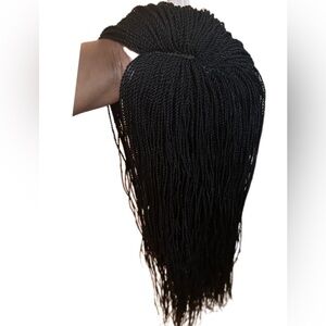Elegant Black Braided Hair Extensions